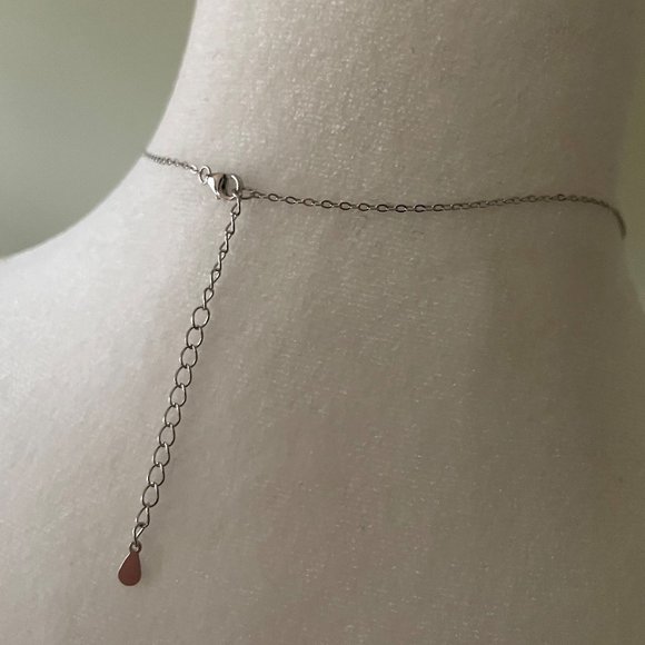 Mountain Moon Sterling Silver Ring Holder Necklace - Gender Neutral, NWOT - Picture 4 of 11